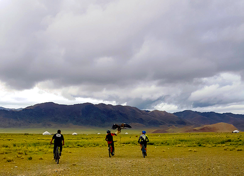 Cycling in the majestic Altai Mountains